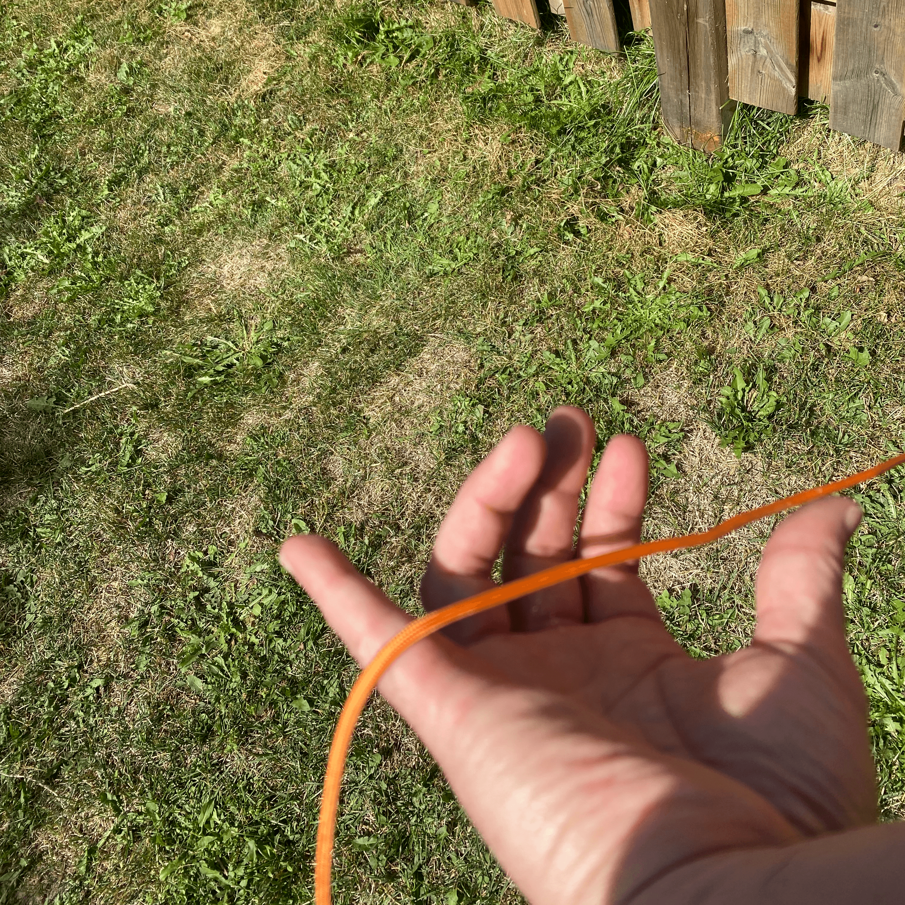 twist hand clockwise until palm is facing the sky and backhand facing the ground